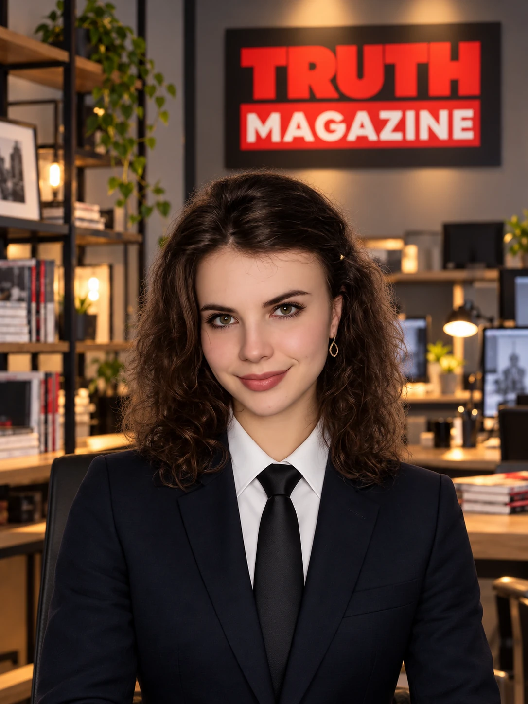 Portret Anastasiia Smalchuk, korektorki i dziennikarki TRUTH Magazine