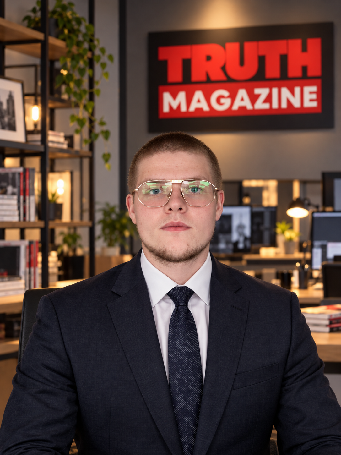 Marcel Kwater, editor-in-chief of TRUTH Magazine