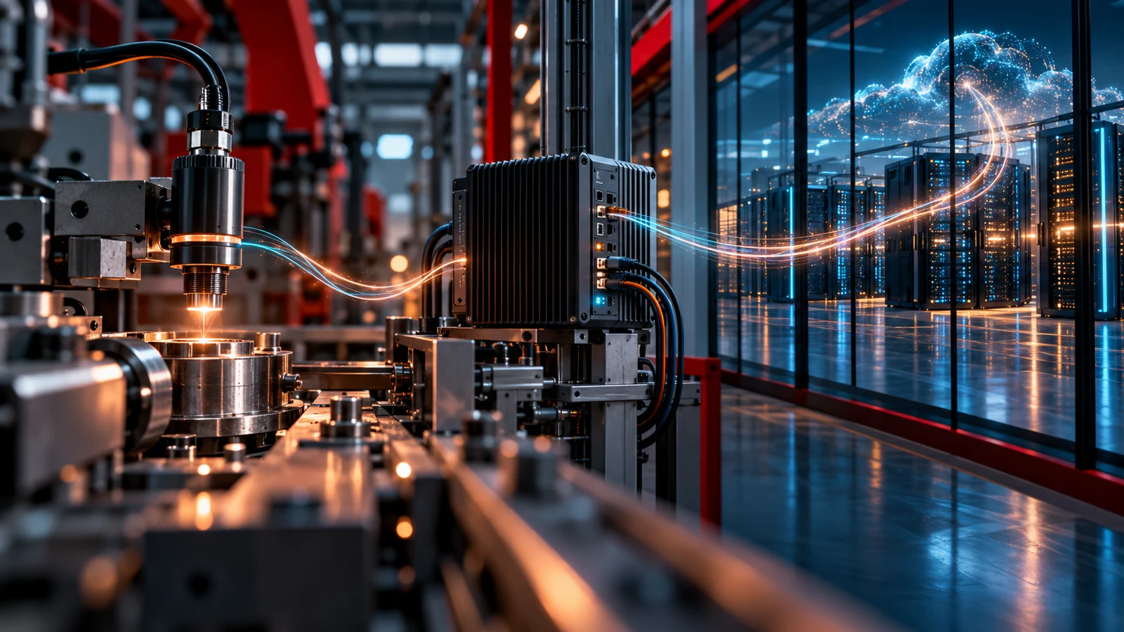 From devices through the edge to cloud infrastructure